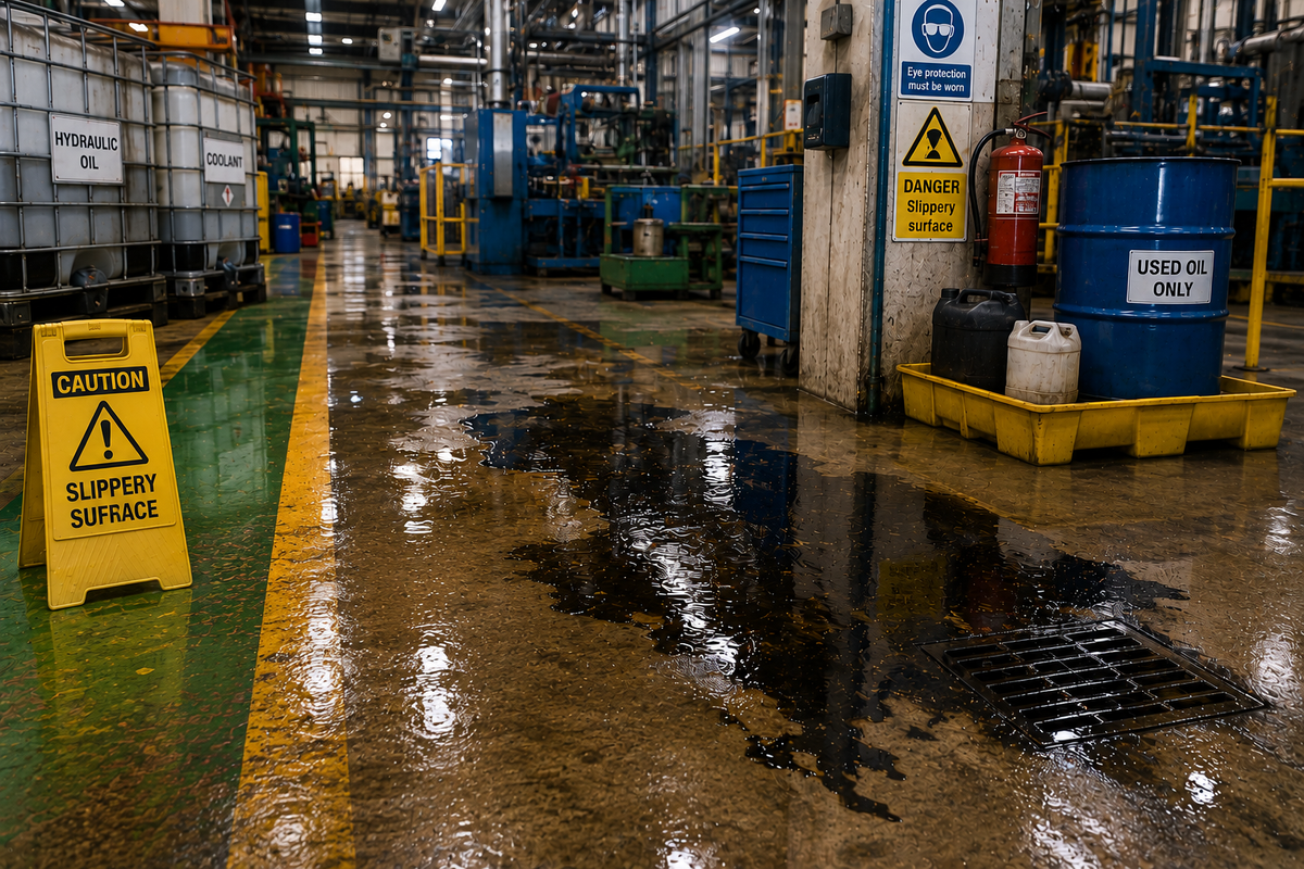 Spill Management for Manufacturing and Industrial Sites
