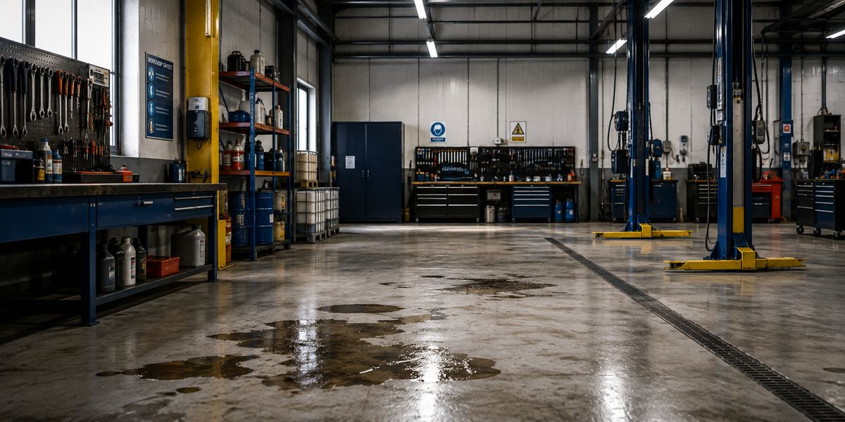 Workshop Spill Control: Managing Oil, Fuel and Chemical Leaks