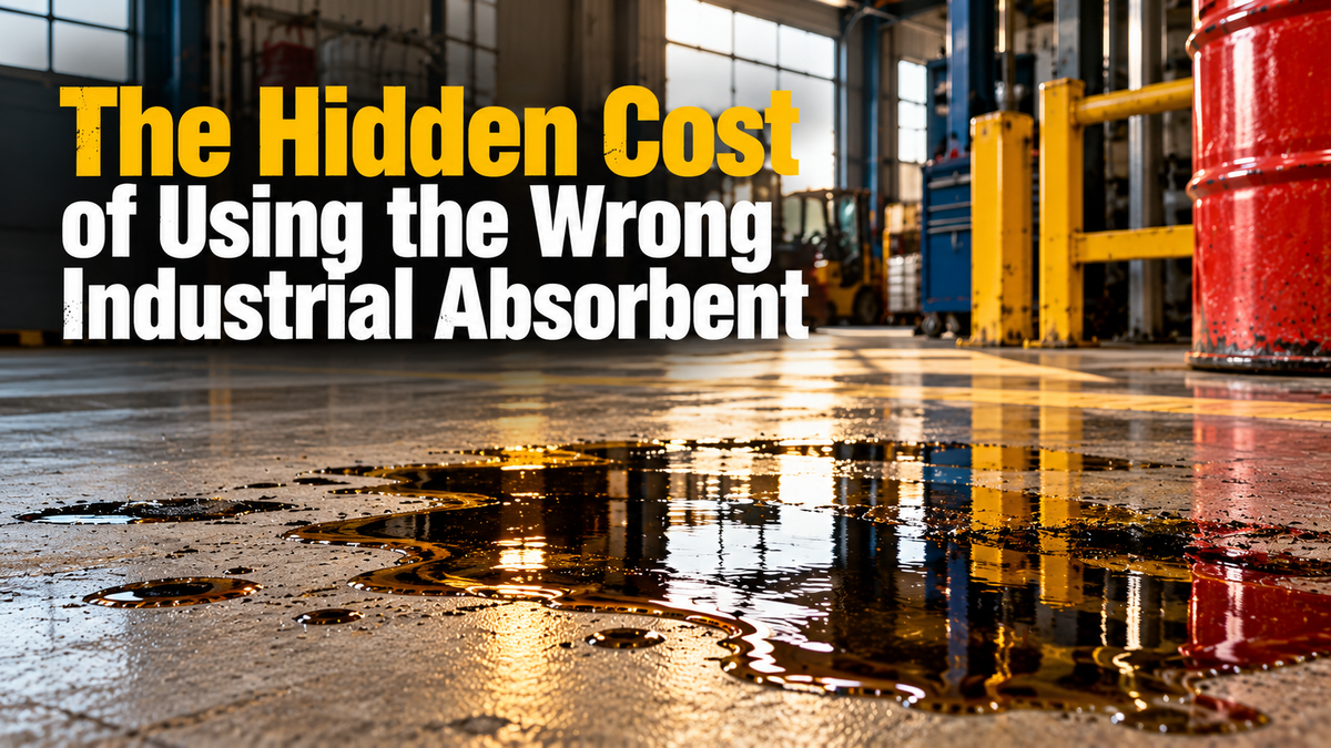 The Hidden Cost of Using the Wrong Industrial Absorbent