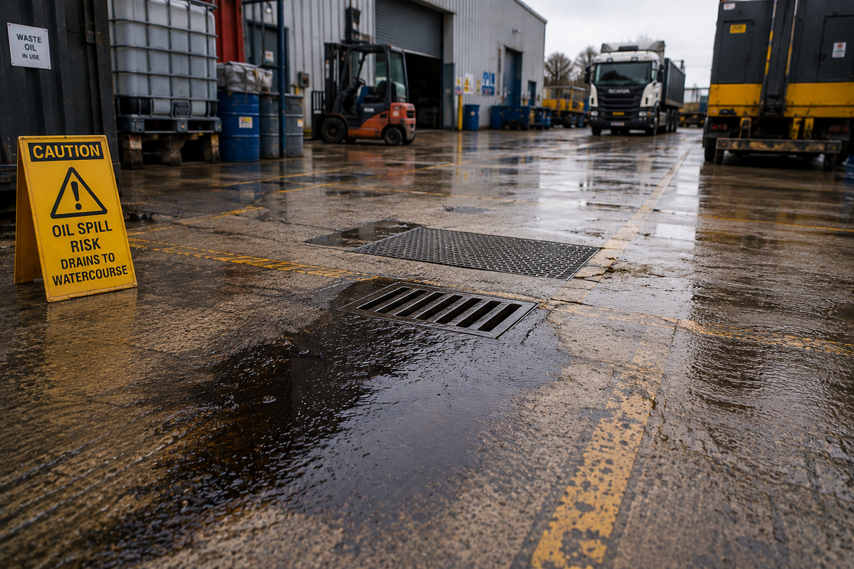 How to Protect Drains During an Oil or Fuel Spill