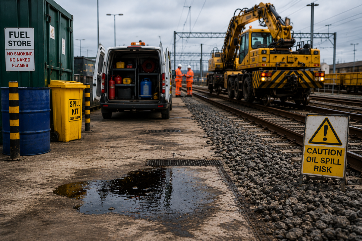Spill Control for Rail Infrastructure: Managing Environmental Risk on Site