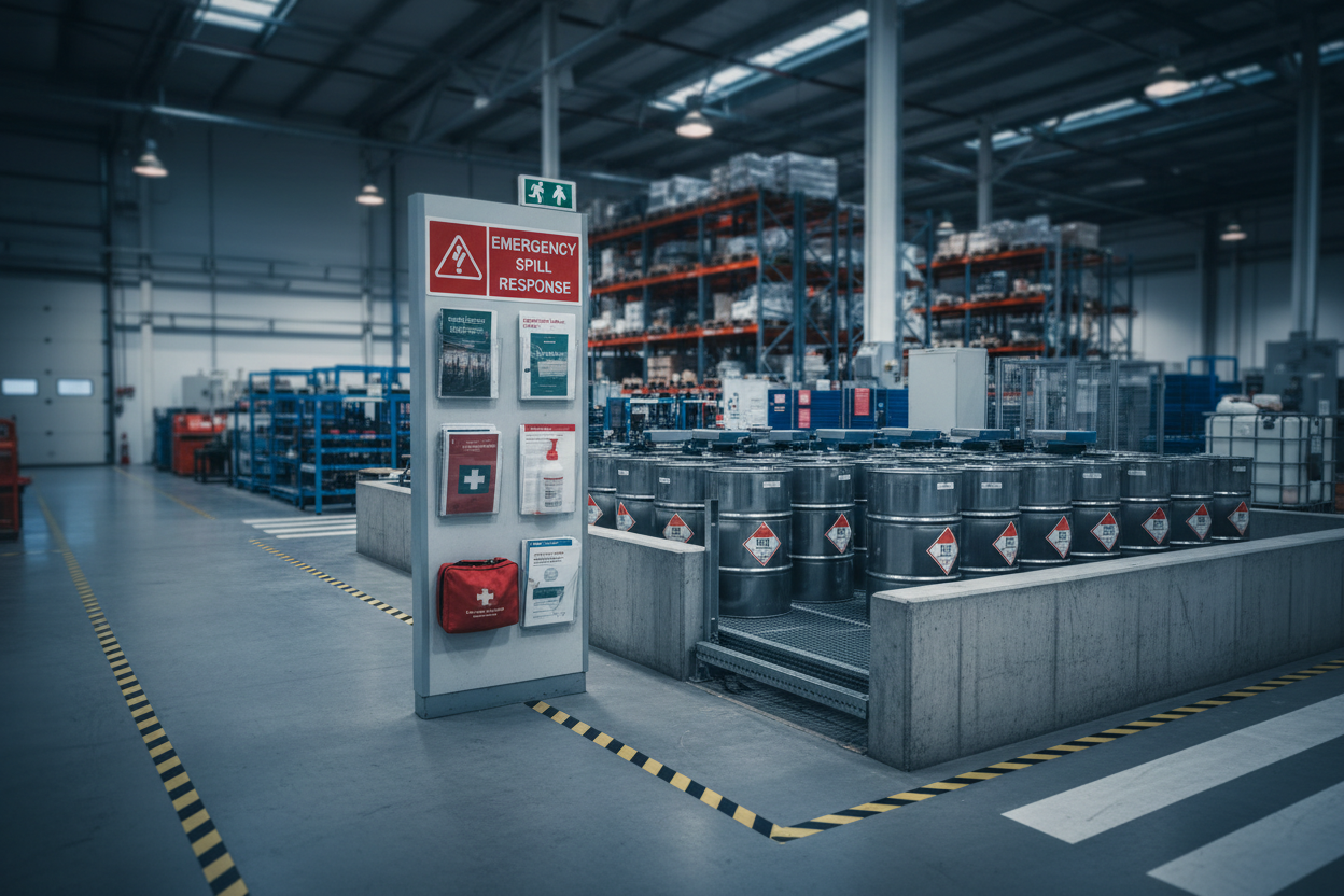 What Should Be Included in a Workplace Spill Response Plan?