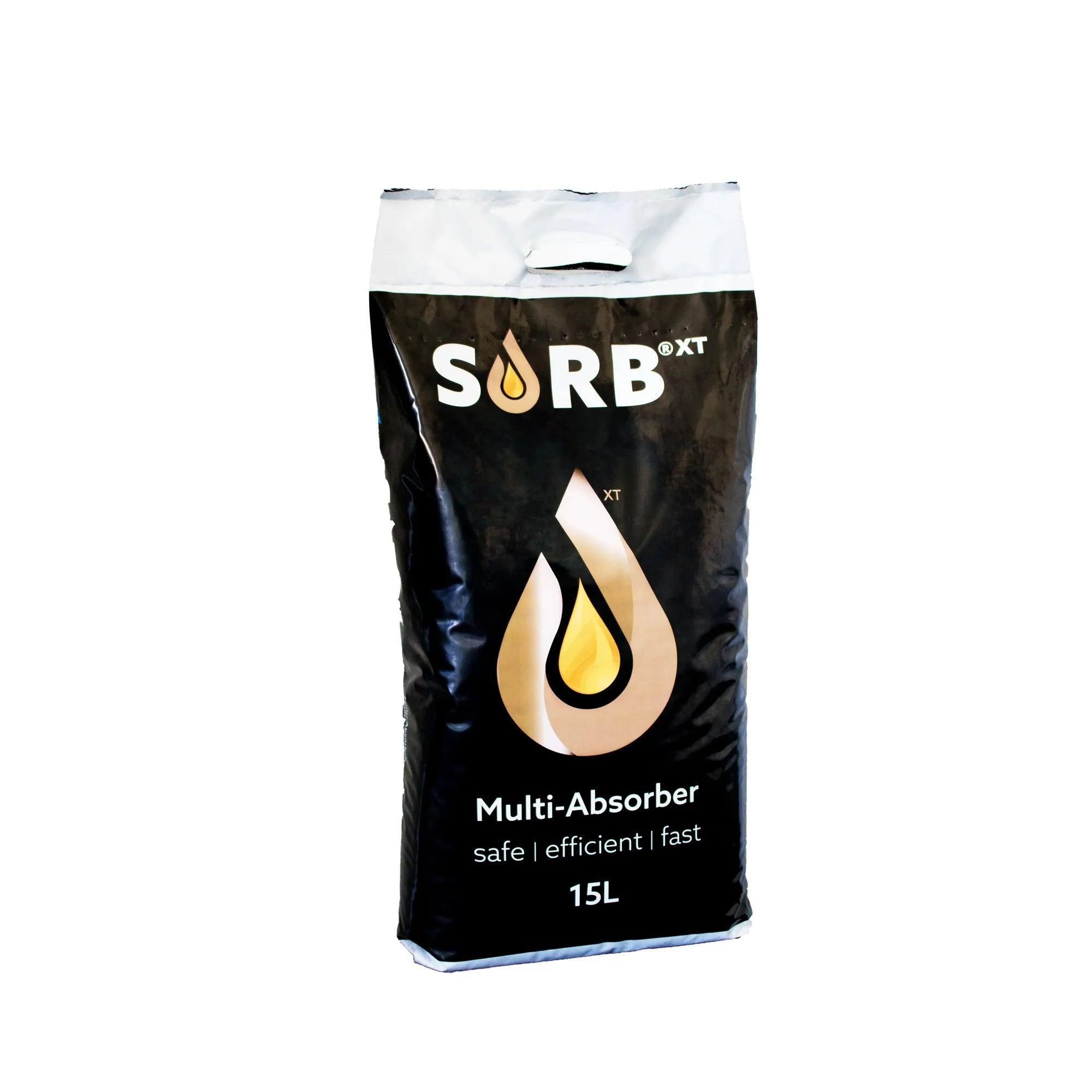SORB XT 15 Litre Bag Organic Binder - Absorbs 9.2 Litres