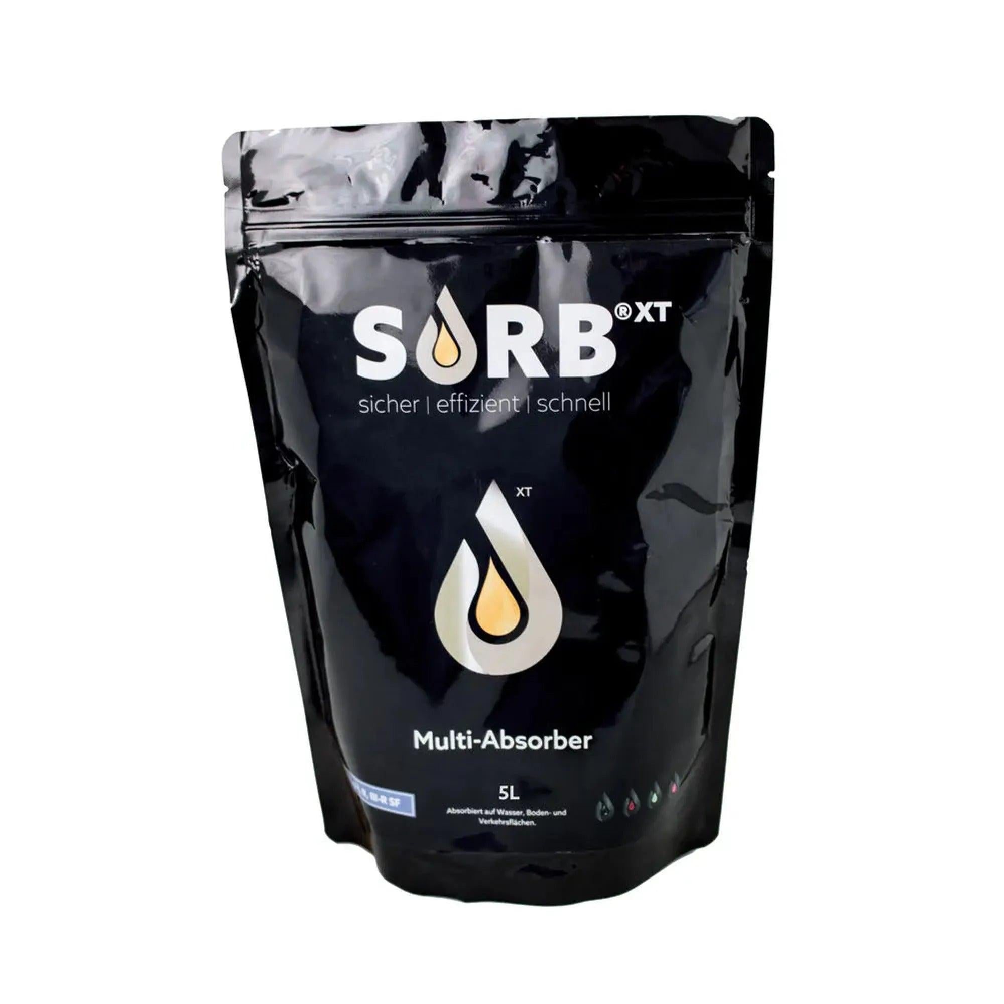 SORB XT 5 Litre Sachet Organic Binder - Absorbs 3.6 Litres