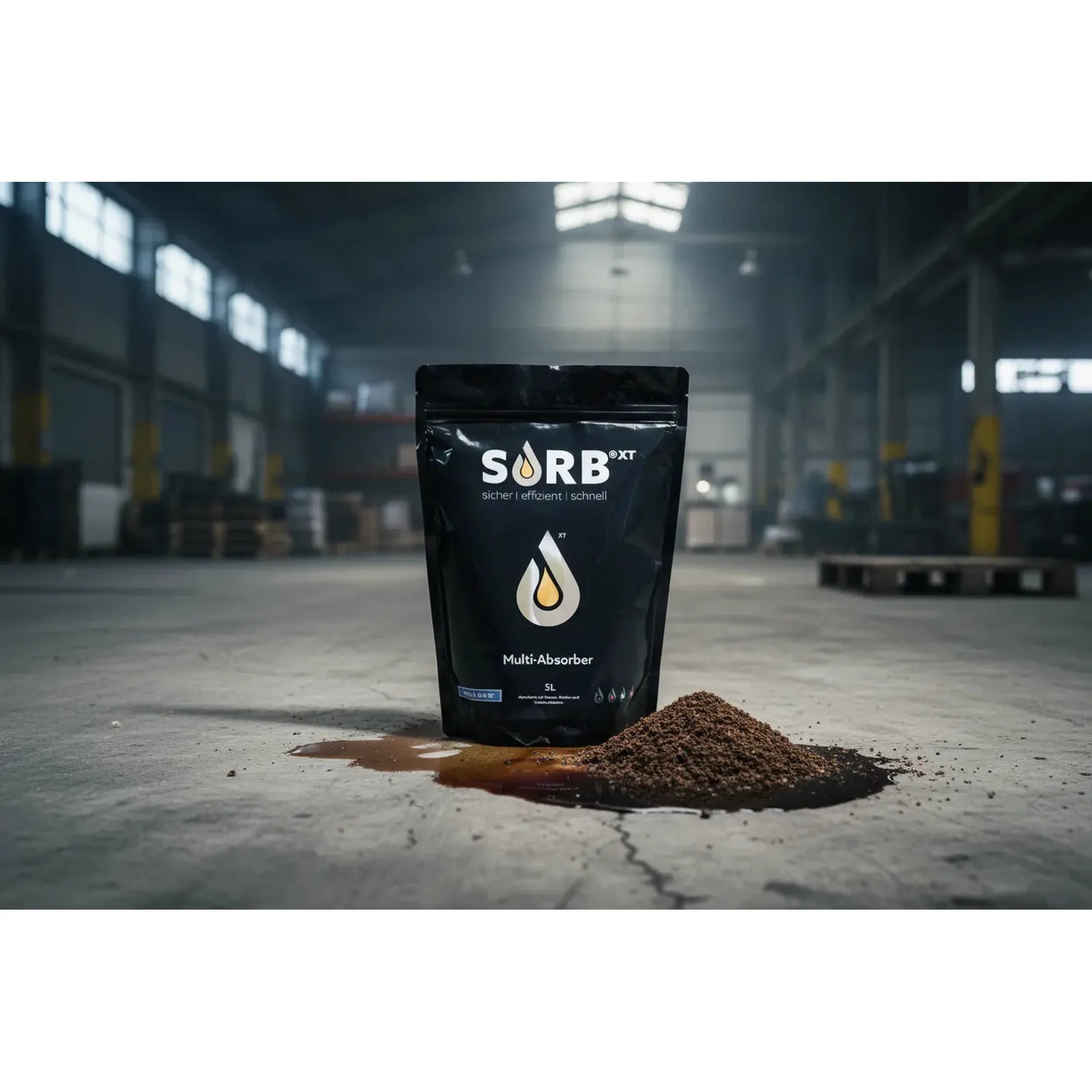 SORB XT 5L Sachet Organic Binder - Absorbs 3.6l