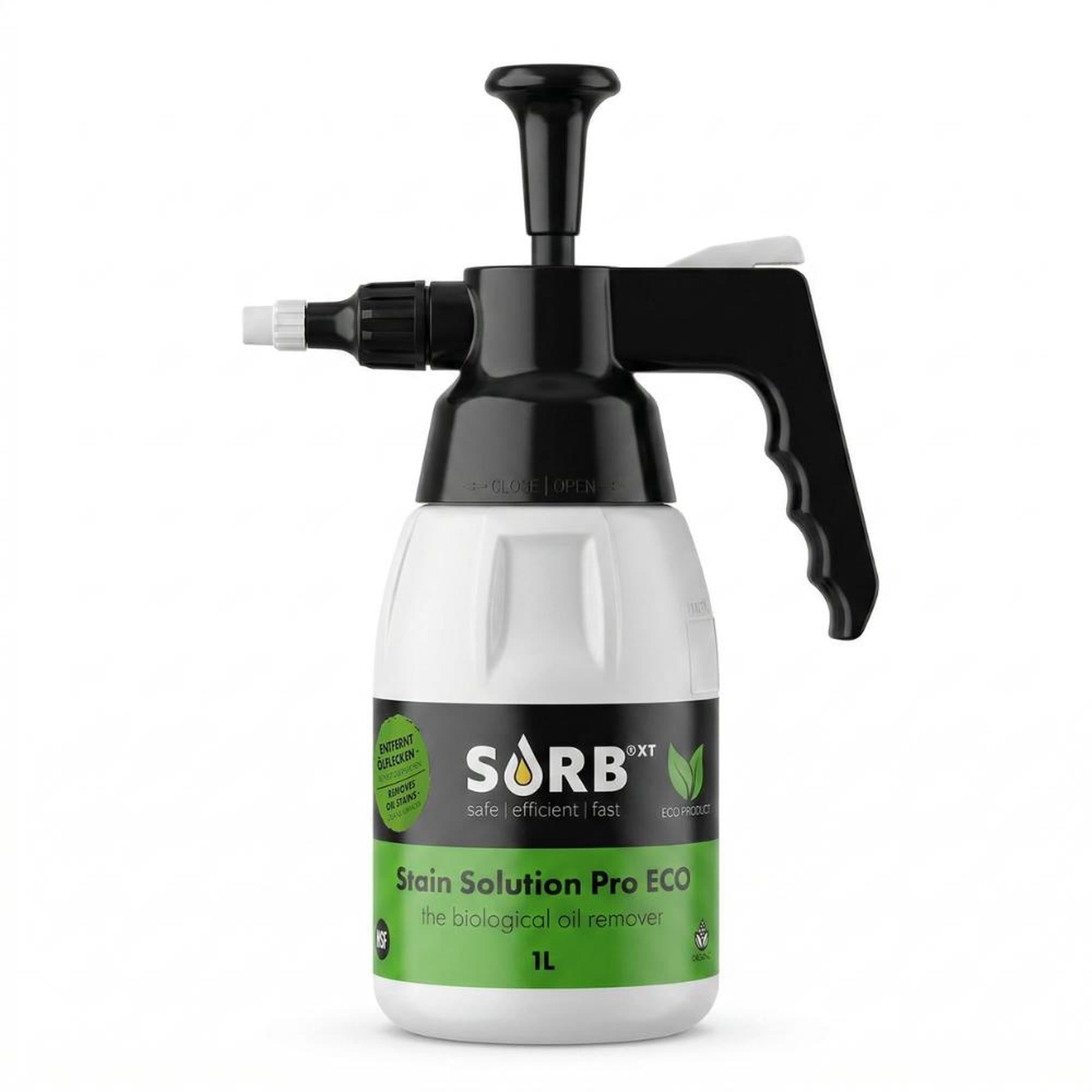 SORB XT Biological Stain Solution Pro ECO - 1 Litre Sprayer (Includes Stain Solution)