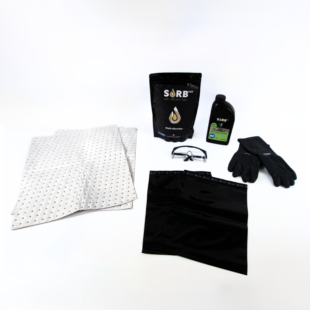 SORB XT Compact Absorbent & Clean Spill Kit