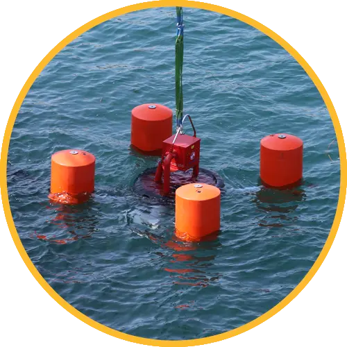SORBMS Skimmer in the ocean
